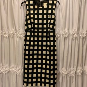 Kate Spade Ivory and Black Dress